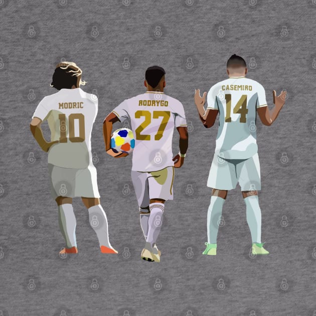 Real Madrid Trio by Webbed Toe Design's